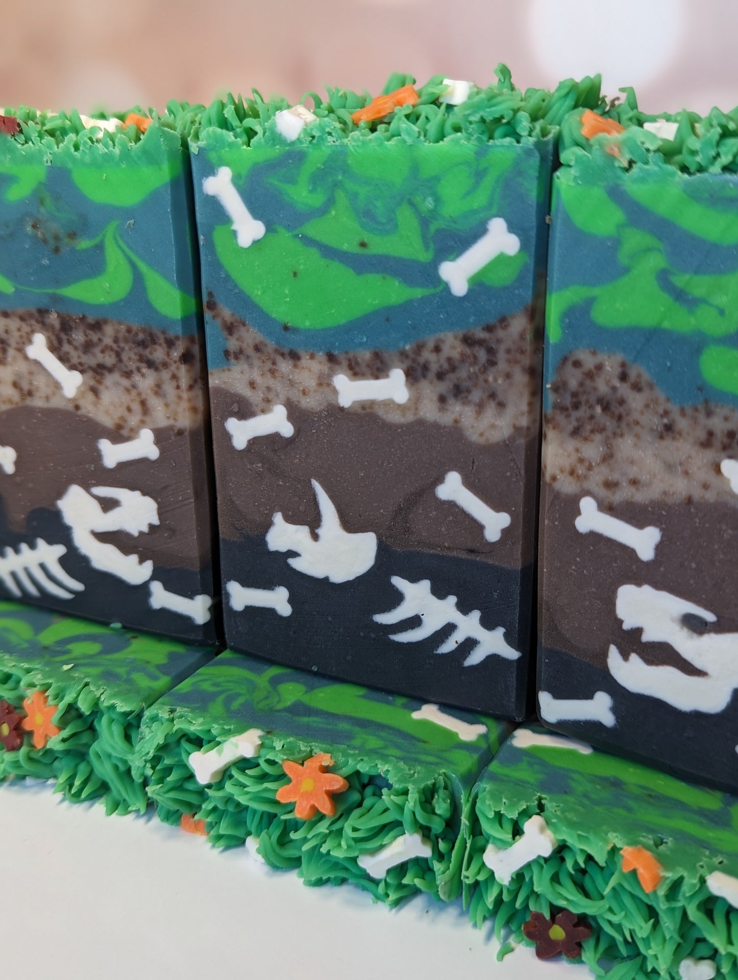 Jurassic Soap - Citrus & Herb scented - Dinosaur Soap