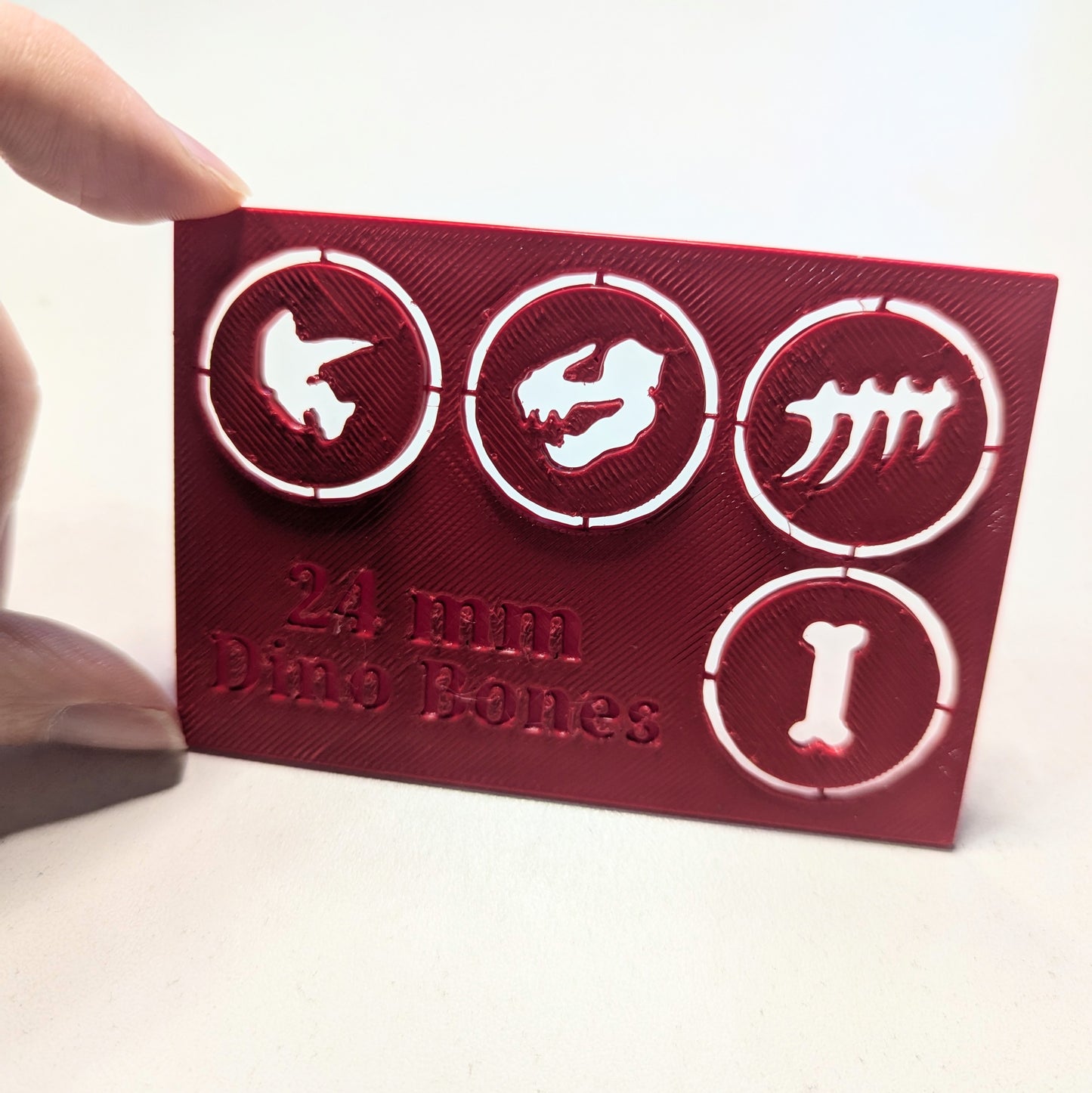 Soapmaking Tools: Dinosaur Bone Fossil Disc Set