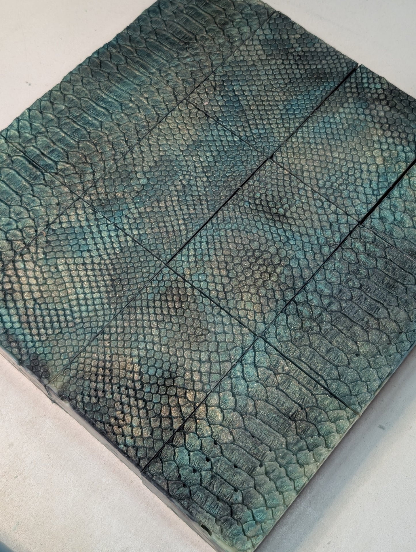 Soapmaking Tools: Silicone Impression Mats for Slab Molds