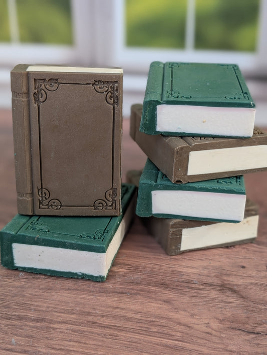 * Soapmaking Tools: 4-bar Book Mold* (3-piece set)