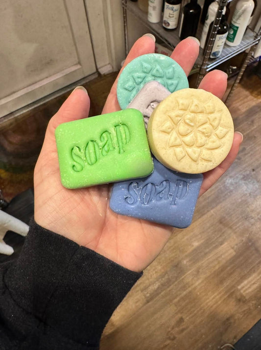 Soapmaking Tools: Silicone Mini Molds for Travel & Sample Size bars