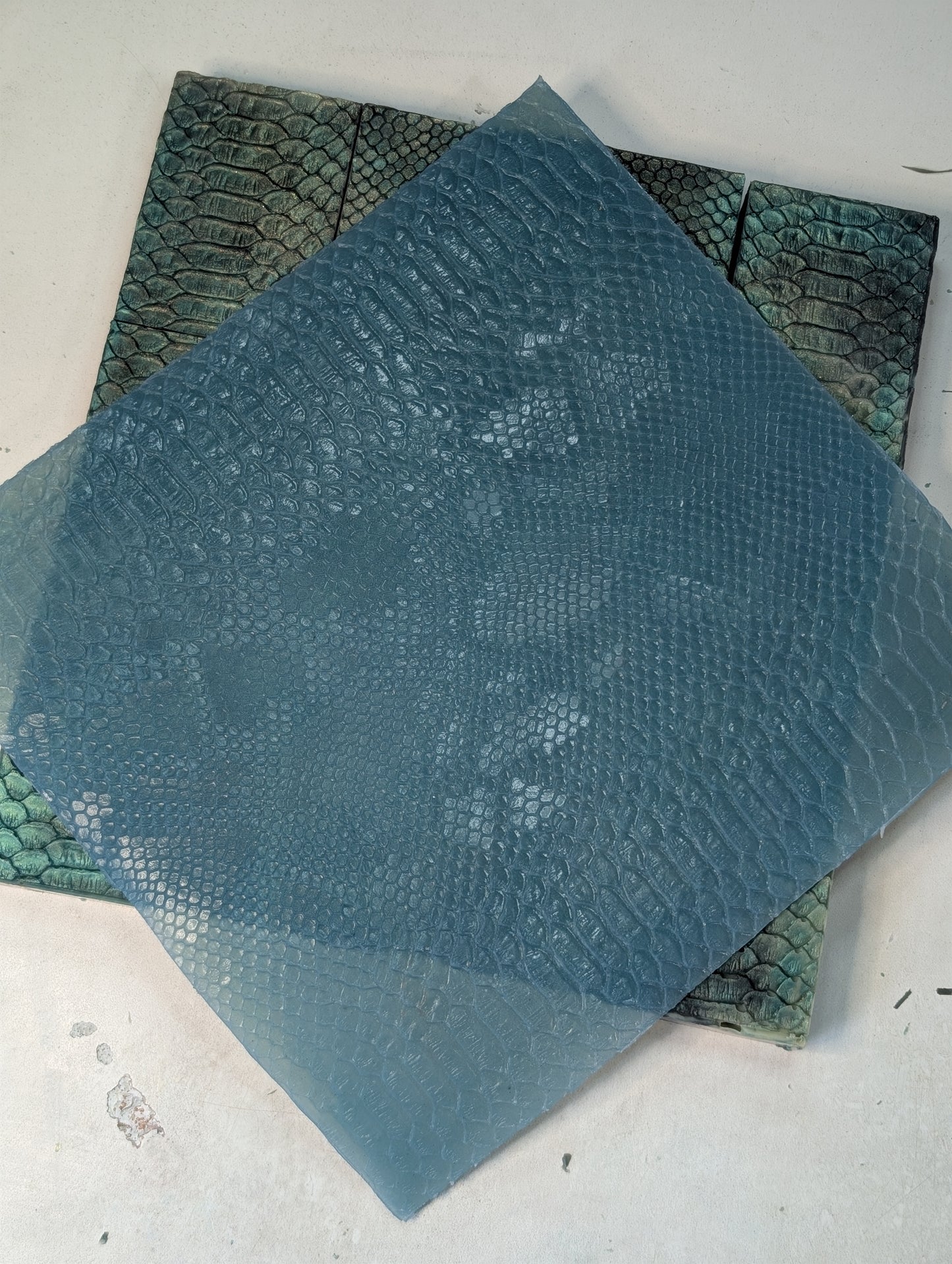 Soapmaking Tools: Silicone Impression Mats for Slab Molds