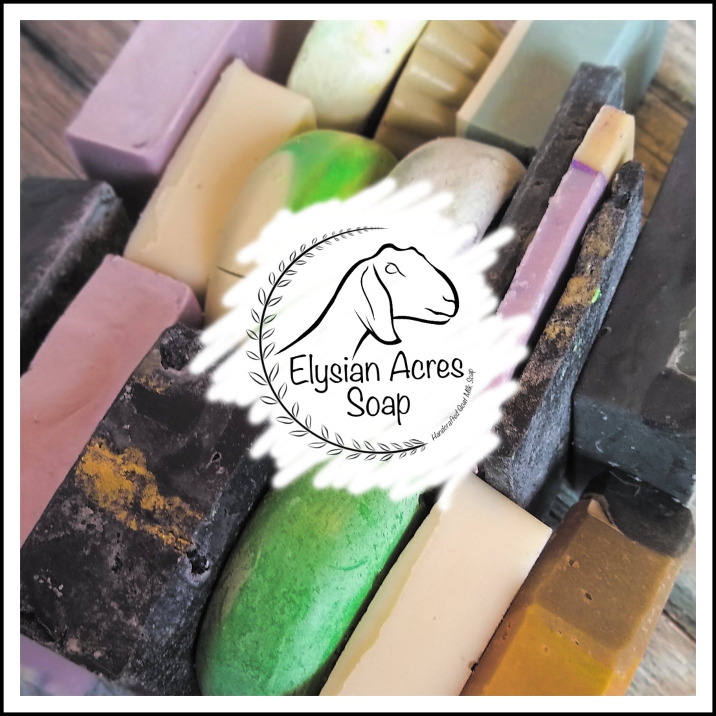 Mystery Soap Grab Bag! - Odds, Ends, & Imperfect Bars - 4oz of Handmade Goat Milk Soap