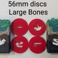 Soapmaking Tools: Dinosaur Bone Fossil Disc Set