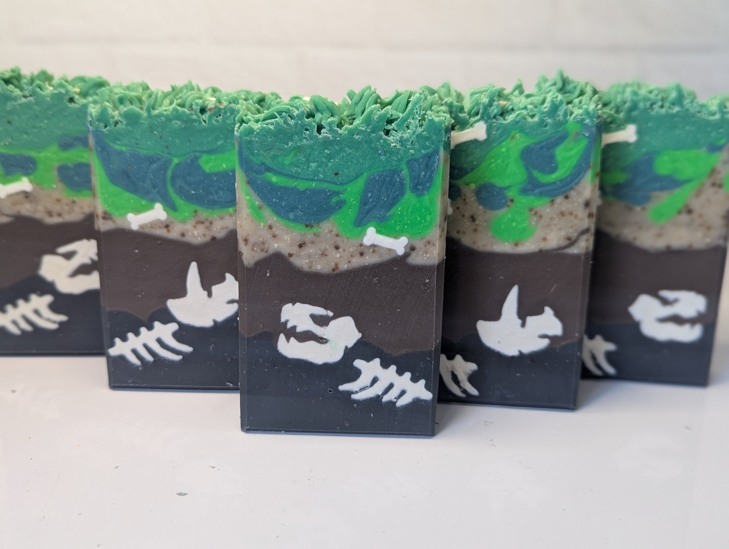 **Jurassic Soap - Rosemary Mint scented - Dinosaur Soap**