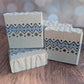 Soapmaking Tools: Christmas Sweater Scraper & Stamp set - 70mm wide