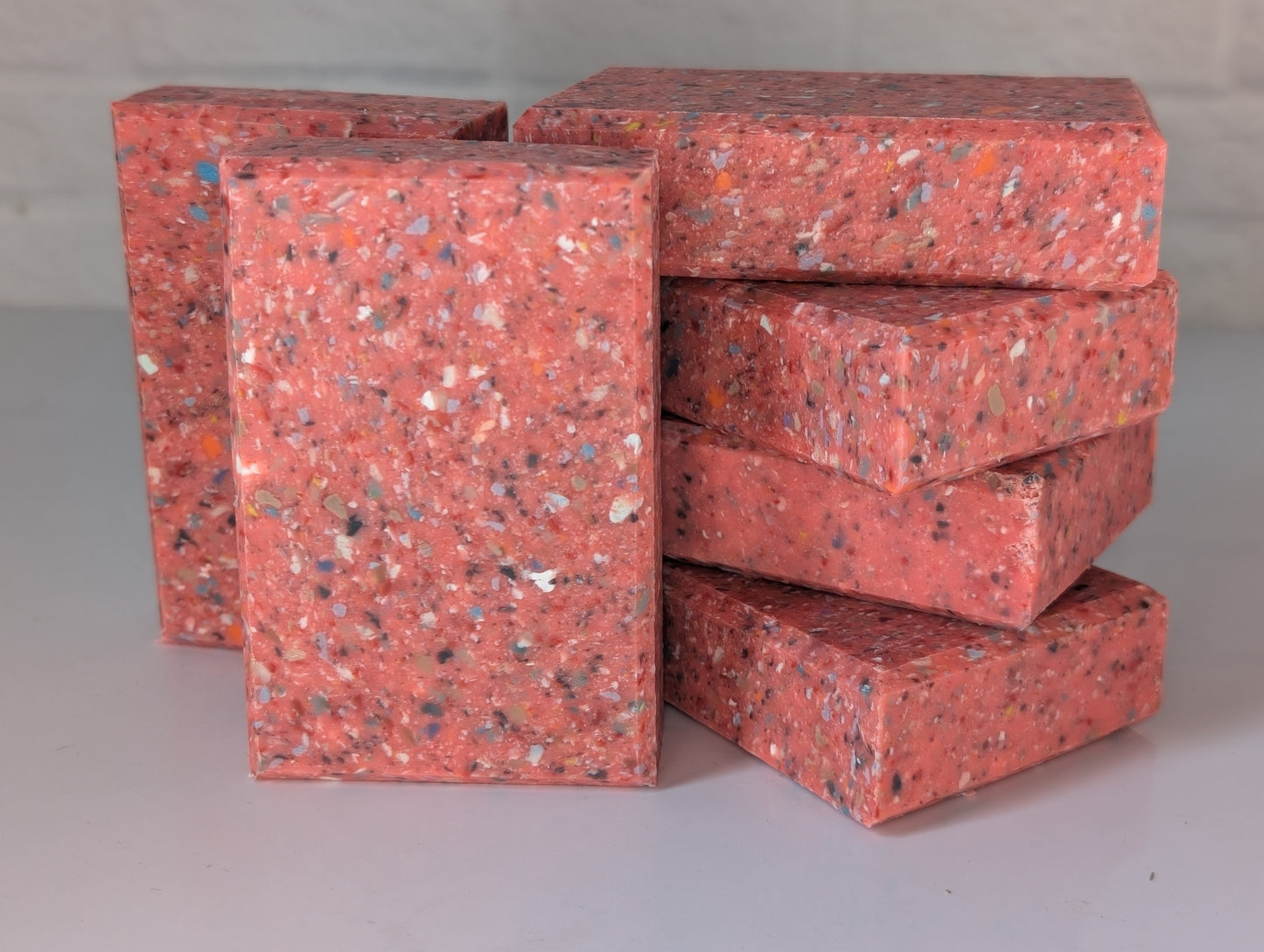 *Zero Waste - Country Peach scented - Recycled Soap Bars *