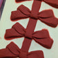 *Soapmaking Tools: PRESALE - NEW "Bows" Silicone Impression Mat - Will ship by 10/9/26*