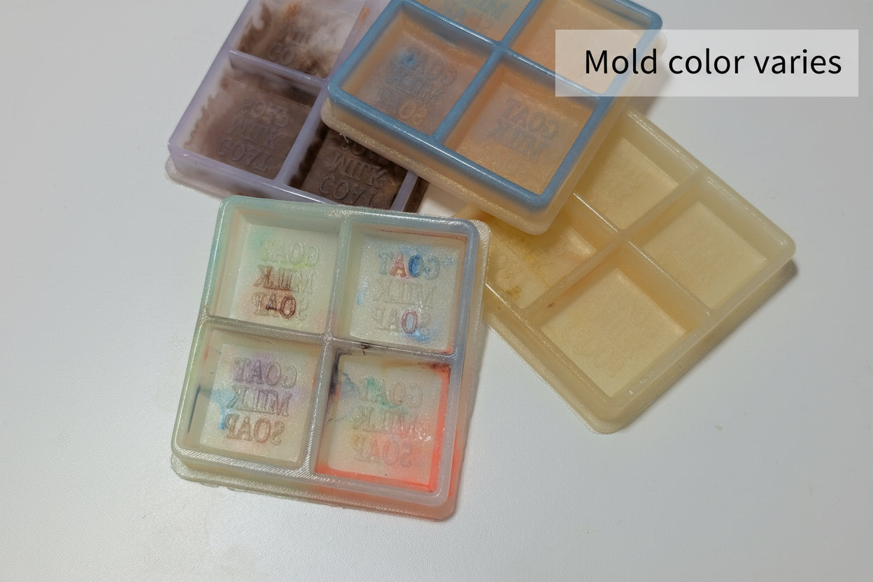 Soapmaking Tools: Silicone Mini Molds for Travel & Sample Size bars