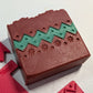 Soapmaking Tools: Christmas Sweater Scraper & Stamp set - 70mm wide