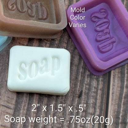 Soapmaking Tools: Silicone Mini Molds for Travel & Sample Size bars