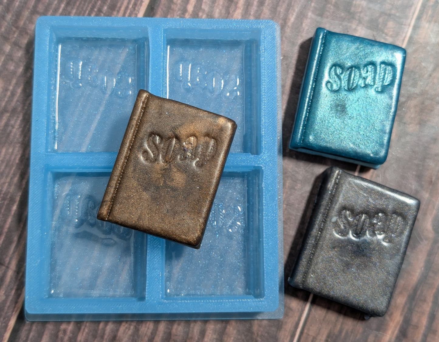 Soapmaking Tools: Silicone Mini Molds for Travel & Sample Size bars