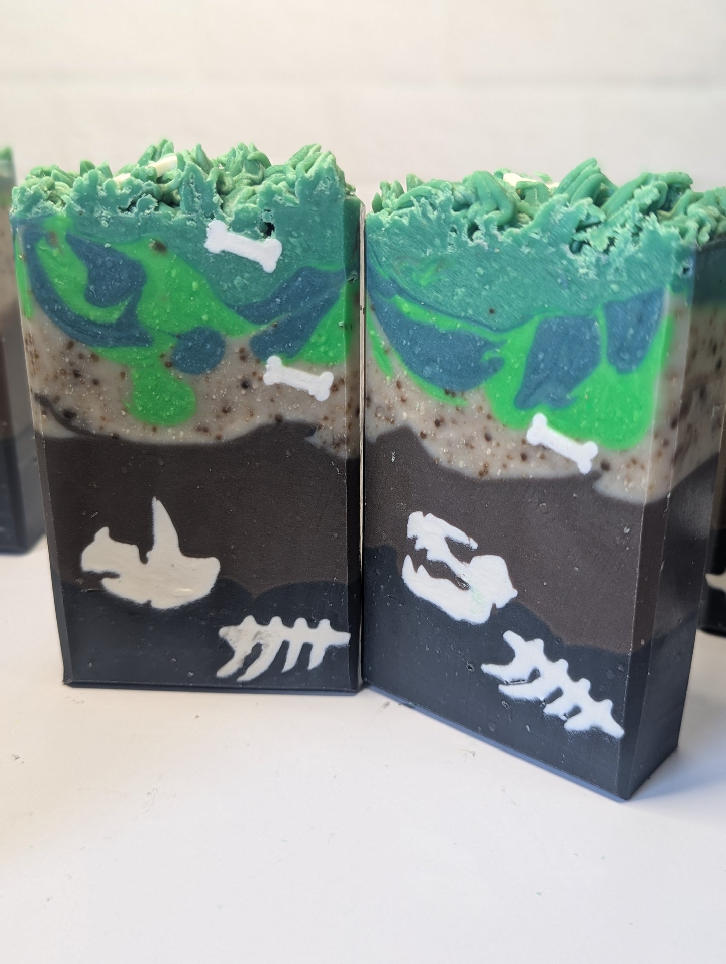 **Jurassic Soap - Rosemary Mint scented - Dinosaur Soap**