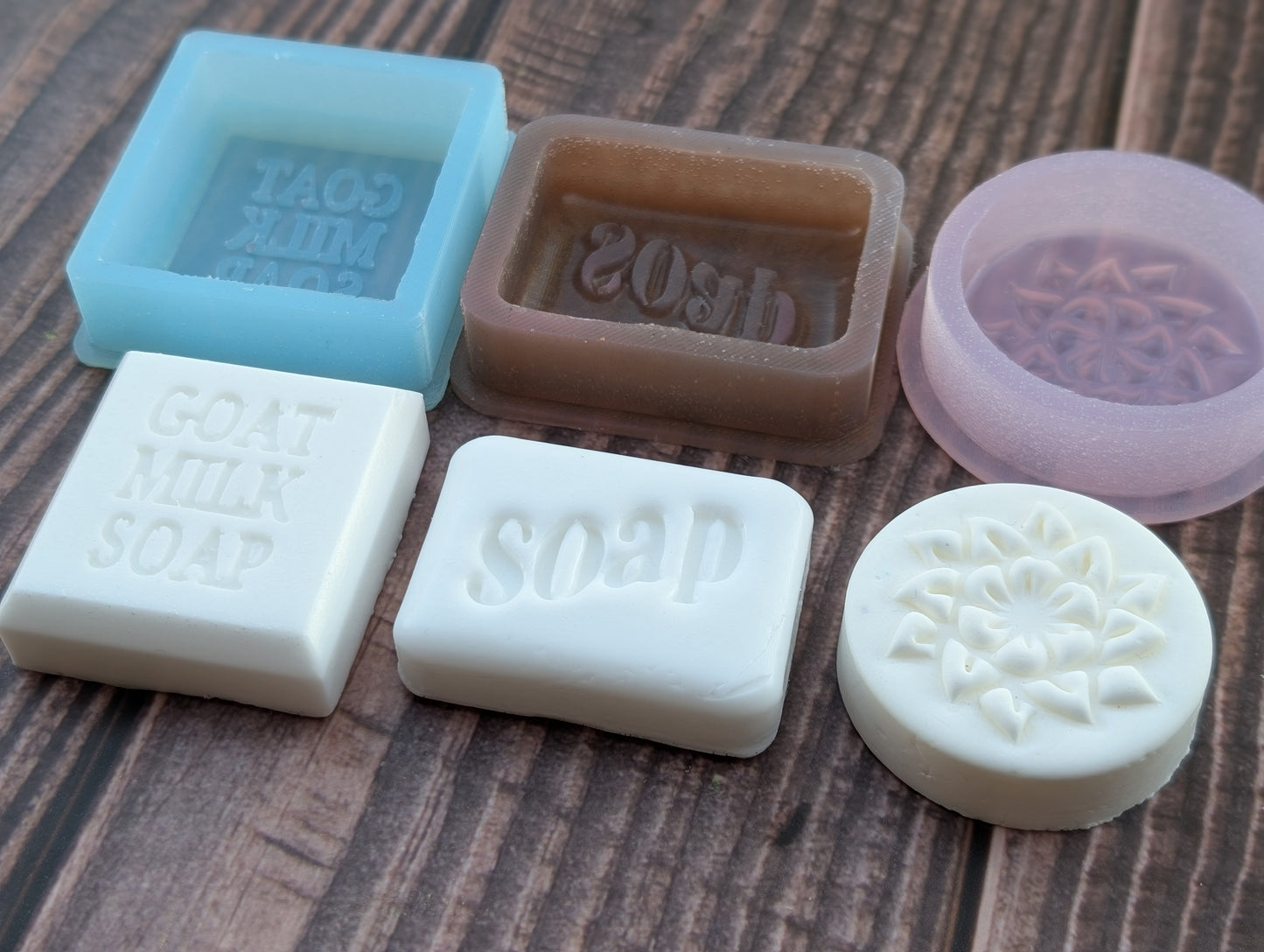 Soapmaking Tools: Silicone Mini Molds for Travel & Sample Size bars