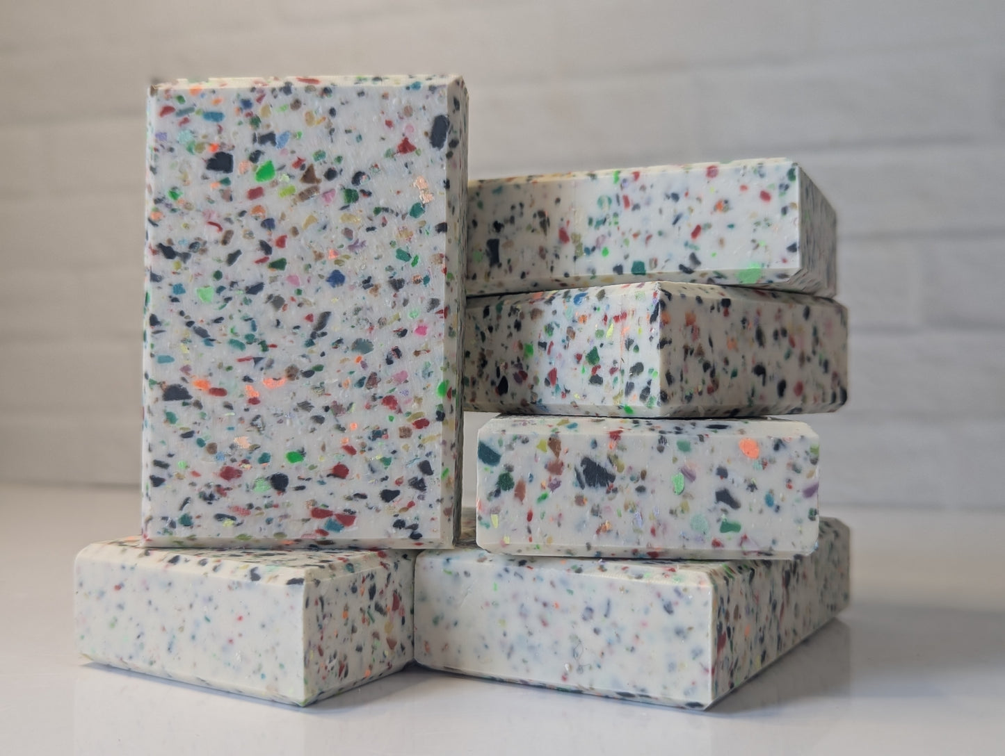 **Zero Waste - Fresh Springtime scented - Recycled Soap Bars**