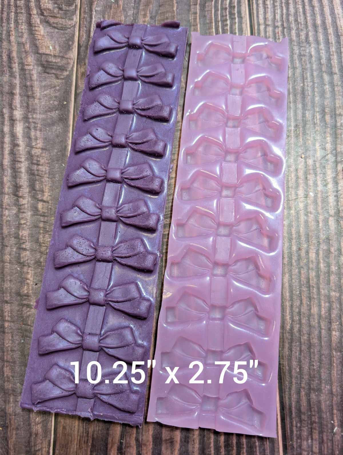 *Soapmaking Tools: PRESALE - NEW "Bows" Silicone Impression Mat - Will ship by 10/9/26*