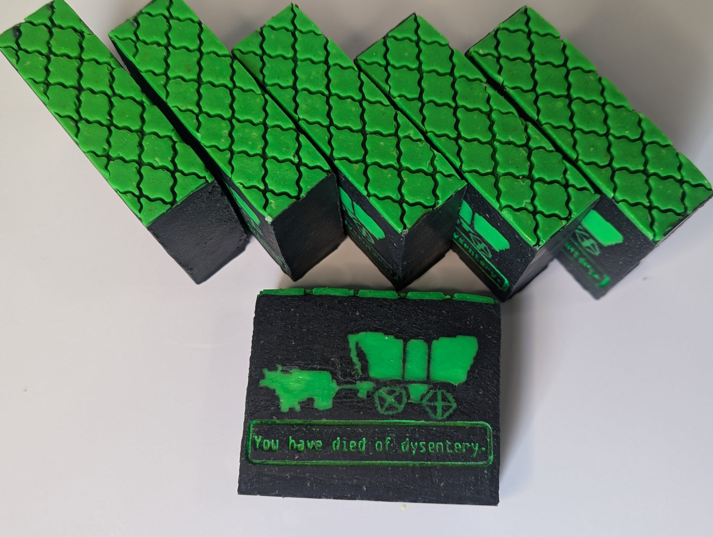 **You have died of Dysentery - Oregon Trail inspired Goat Buttermilk Soap**