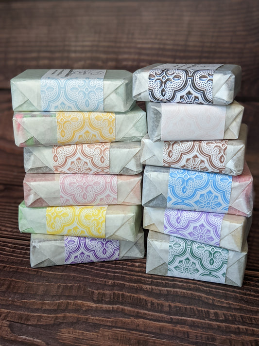 12 Bar "I Want It All" Box - An assortment of 12 full-size Goat Buttermilk Soaps - Ships Free!