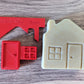 Soapmaking Tools: Home Sweet Home Scraper & Stamp set - 70mm wide